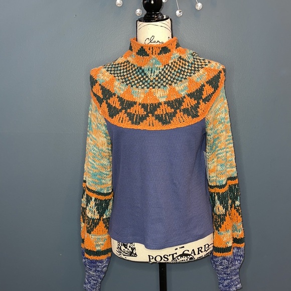 NWT Free People Swit the Small Stuff Therm/Sweater - Picture 10 of 14